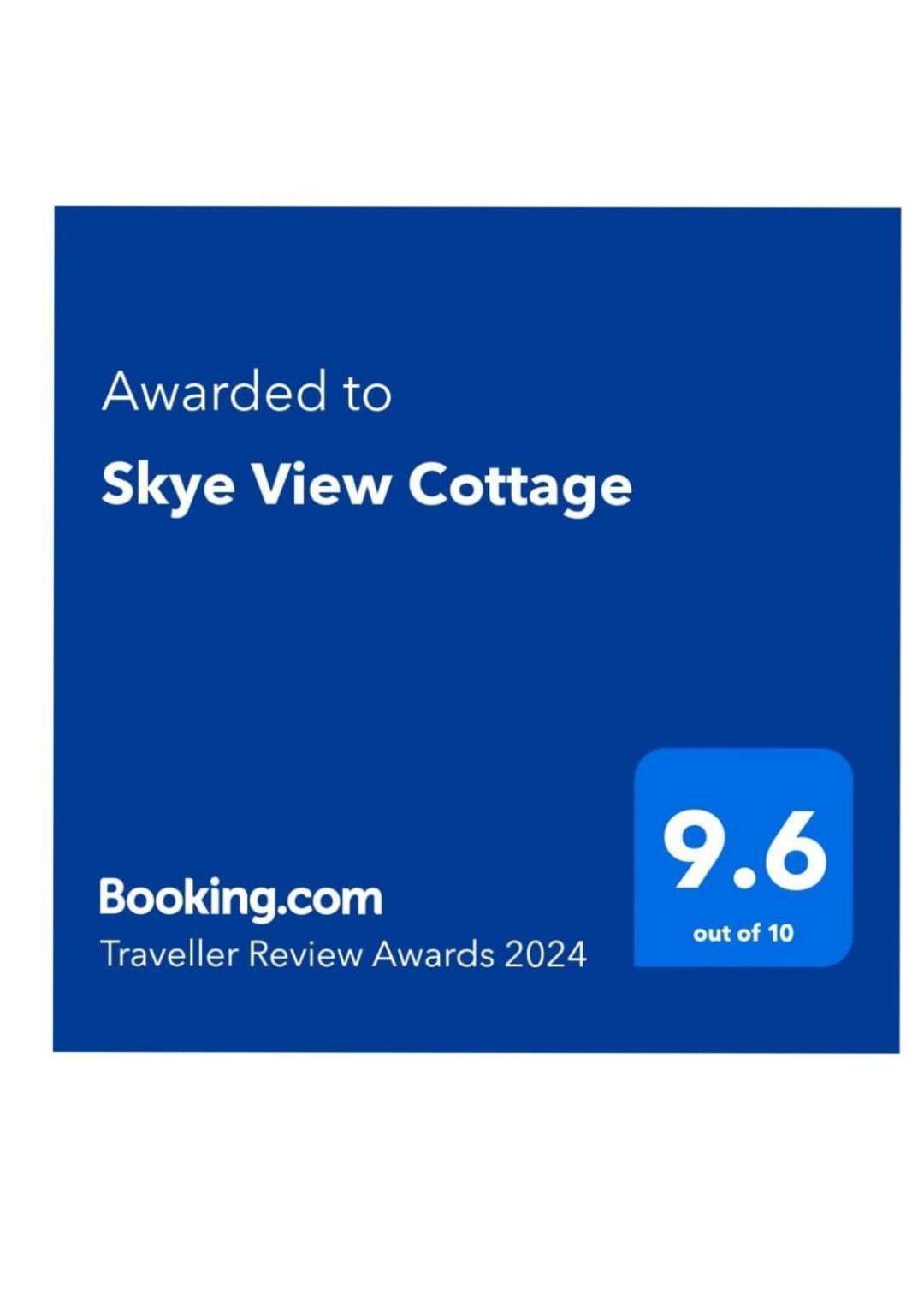 Skye View Cottage Portree Exterior foto